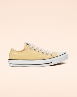 Converse Chuck Taylor All Star Seasonal Color Női Rövidszárú Sárga/Fehér | CBMSAZN-HU